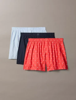 Calvin Klein 3 Pack Boxershorts - Cotton Classics^Herren Slips|Boxers