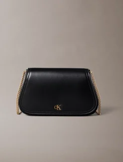 Calvin Klein Abgerundetes Portemonnaie mit Kettenriemen^Damen Geldbörsen & Etuis