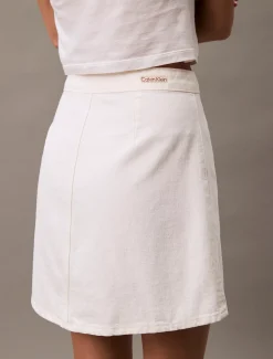 Calvin Klein A-Linien-Minirock aus Denim^Damen Kleider & Röcke