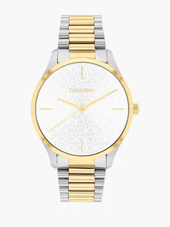 Calvin Klein All-Over-Monogramm-Armbanduhr^Damen Uhren & Schmuck|Uhren & Schmuck