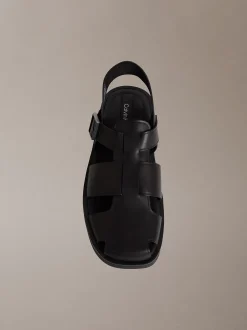 Calvin Klein Alonso – Fischer-Sandalen aus Leder^Herren SandalenFrisch Eingetroffen