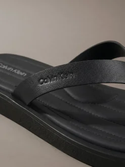 Calvin Klein Alonso - Zehentrenner-Sandalen aus Leder^Herren SandalenFrisch Eingetroffen