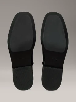 Calvin Klein Ankle-Boots aus Leder mit Reißverschluss^Damen Boots