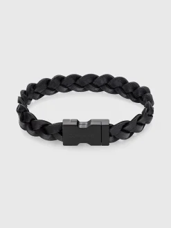 Calvin Klein Armband aus geflochtenem Leder^Herren Uhren & Schmuck