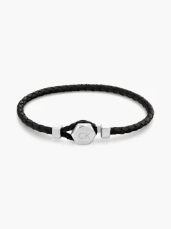 Calvin Klein Armband aus geflochtenem Leder^Herren Uhren & Schmuck