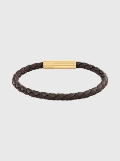 Calvin Klein Armband aus geflochtenem Leder^Herren Uhren & Schmuck