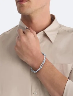 Calvin Klein Armband mit geformten Gliedern^Herren Uhren & Schmuck