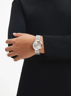 Calvin Klein Armbanduhr - Minimalistic T Bar^Damen Uhren & Schmuck