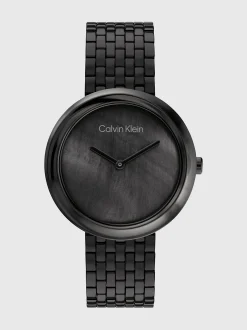 Calvin Klein Armbanduhr mit gedrehter Lünette^Damen Uhren & Schmuck