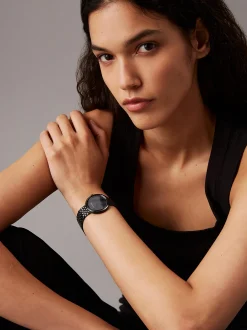 Calvin Klein Armbanduhr mit gedrehter Lünette^Damen Uhren & Schmuck