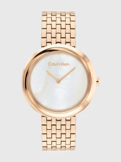Calvin Klein Armbanduhr mit gedrehter Lünette^Damen Uhren & Schmuck