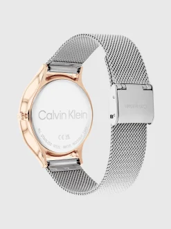 Calvin Klein Armbanduhr mit Kristalllünette^Damen Uhren & Schmuck