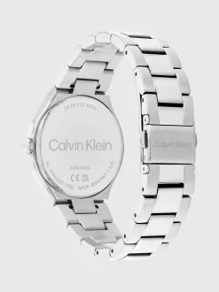 Calvin Klein Armbanduhr mit Kristalllünette^Damen Uhren & Schmuck