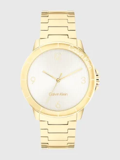 Calvin Klein Armbanduhr mit linearem Zifferblatt^Damen Uhren & Schmuck