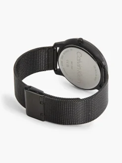 Calvin Klein Armbanduhr mit Mesh und Monogramm-Logo^Damen Uhren & Schmuck|Uhren & Schmuck