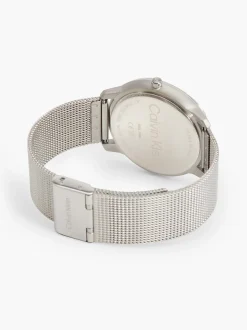 Calvin Klein Armbanduhr mit Mesh und Monogramm-Logo^Damen Uhren & Schmuck|Uhren & Schmuck