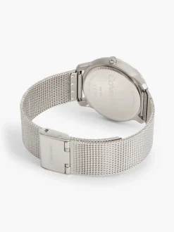 Calvin Klein Armbanduhr mit Mesh und Monogramm-Logo^Damen Uhren & Schmuck|Uhren & Schmuck