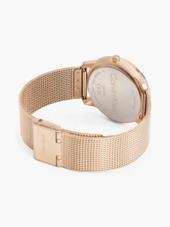 Calvin Klein Armbanduhr mit Mesh und Monogramm-Logo^Damen Uhren & Schmuck|Uhren & Schmuck