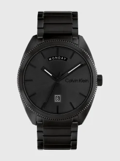 Calvin Klein Armbanduhr mit Sonnenschliff-Zifferblatt^Herren Uhren & Schmuck