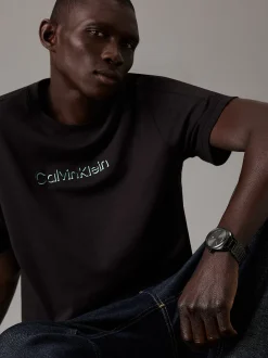 Calvin Klein Armbanduhr mit Sonnenschliff-Zifferblatt^Herren Uhren & Schmuck