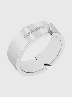 Calvin Klein Asymmetrischer Cut-out-Ring^Herren Uhren & Schmuck