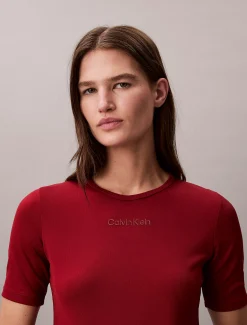 Calvin Klein Atmungsaktives Performance-Gym-T-Shirt^Damen Tops & T-shirts|T-shirts & Tops