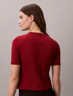 Calvin Klein Atmungsaktives Performance-Gym-T-Shirt^Damen Tops & T-shirts|T-shirts & Tops