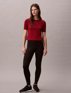 Calvin Klein Atmungsaktives Performance-Gym-T-Shirt^Damen Tops & T-shirts|T-shirts & Tops