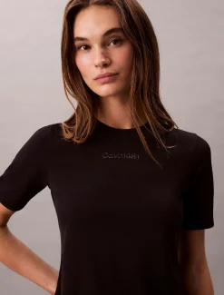 Calvin Klein Atmungsaktives Performance-Gym-T-Shirt^Damen Tops & T-shirts|T-shirts & Tops