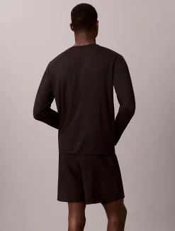 Calvin Klein Atmungsaktives, schnell trocknendes Gym-T-Shirt mit langen Ärmeln^Herren Tops & T-shirts|T-shirts