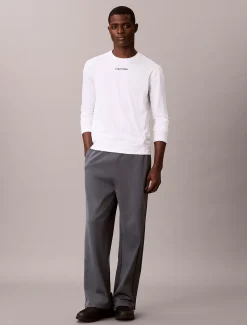 Calvin Klein Atmungsaktives, schnell trocknendes Gym-T-Shirt mit langen Ärmeln^Herren Tops & T-shirts|T-shirts