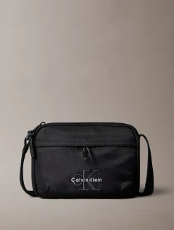 Calvin Klein Auffällige Logo-Kameratasche aus Nylon^Herren Umhängetaschen & Schultertaschen|Taschen