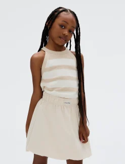 Calvin Klein Ausgestellter Ballonsaum-Rock^Kinder Kleider & Röcke|Kleidung