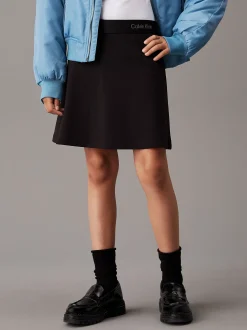 Calvin Klein Ausgestellter Punto-Milano-Rock^Kinder Kleider & Röcke|Kleidung