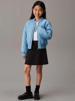 Calvin Klein Ausgestellter Punto-Milano-Rock^Kinder Kleider & Röcke|Kleidung