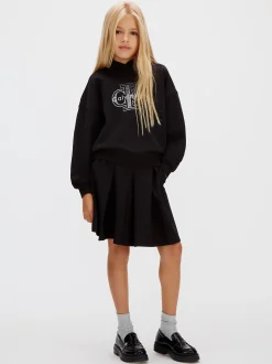 Calvin Klein Ausgestellter Punto-Milano-Rock^Kinder Kleider & Röcke|Kleidung