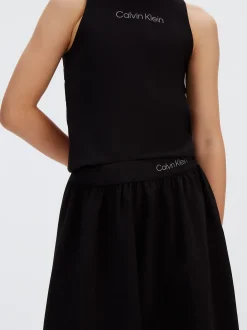 Calvin Klein Ausgestellter Punto-Milano-Rock^Kinder Kleider & Röcke|Kleidung