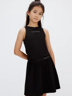 Calvin Klein Ausgestellter Punto-Milano-Rock^Kinder Kleider & Röcke|Kleidung