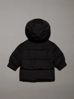 Calvin Klein Baby-Steppjacke mit Kapuze^Kinder Babykleidung