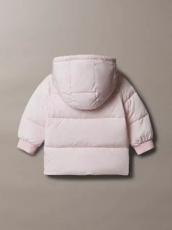 Calvin Klein Baby-Steppjacke mit Kapuze^Kinder Babykleidung