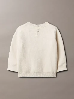 Calvin Klein Baby-Sweater mit Logo^Kinder Babykleidung