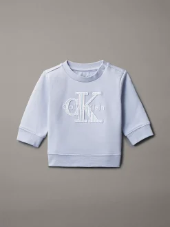 Calvin Klein Baby-Sweatshirt mit Logo^Kinder Babykleidung