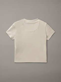 Calvin Klein Baby-T-Shirt mit Logo^Kinder Babykleidung