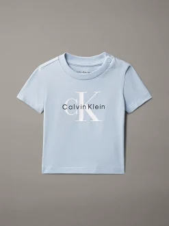 Calvin Klein Baby-T-Shirt mit Logo^Kinder Babykleidung