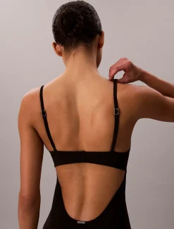 Calvin Klein Badeanzug mit Cut Outs - CK Tailored^Damen BademodeFrisch Eingetroffen