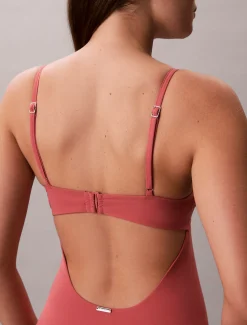 Calvin Klein Badeanzug mit Cut Outs - CK Tailored^Damen BademodeFrisch Eingetroffen