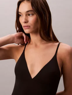 Calvin Klein Badeanzug mit Cut Outs - Modern Logo^Damen BademodeFrisch Eingetroffen