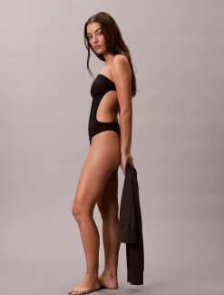Calvin Klein Badeanzug mit Cut-outs - Intense Power^Damen BademodeFrisch Eingetroffen