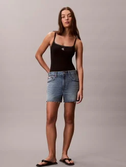 Calvin Klein Badeanzug mit U-Ausschnitt – CK Mongramm^Damen BademodeFrisch Eingetroffen