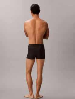 Calvin Klein Badehose mit doppeltem Taillenbund - CK Essentials^Herren BademodeFrisch Eingetroffen